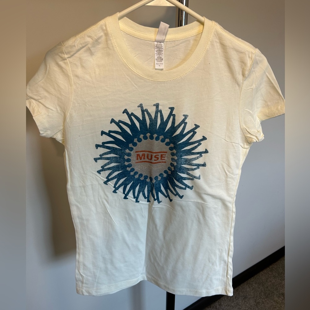 Muse Band  Tshirt Sz:Large White